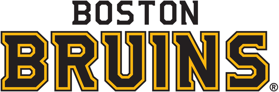Boston Bruins Logo - Boston Bruins Wordmark Logo - National Hockey League (NHL) - Chris ...