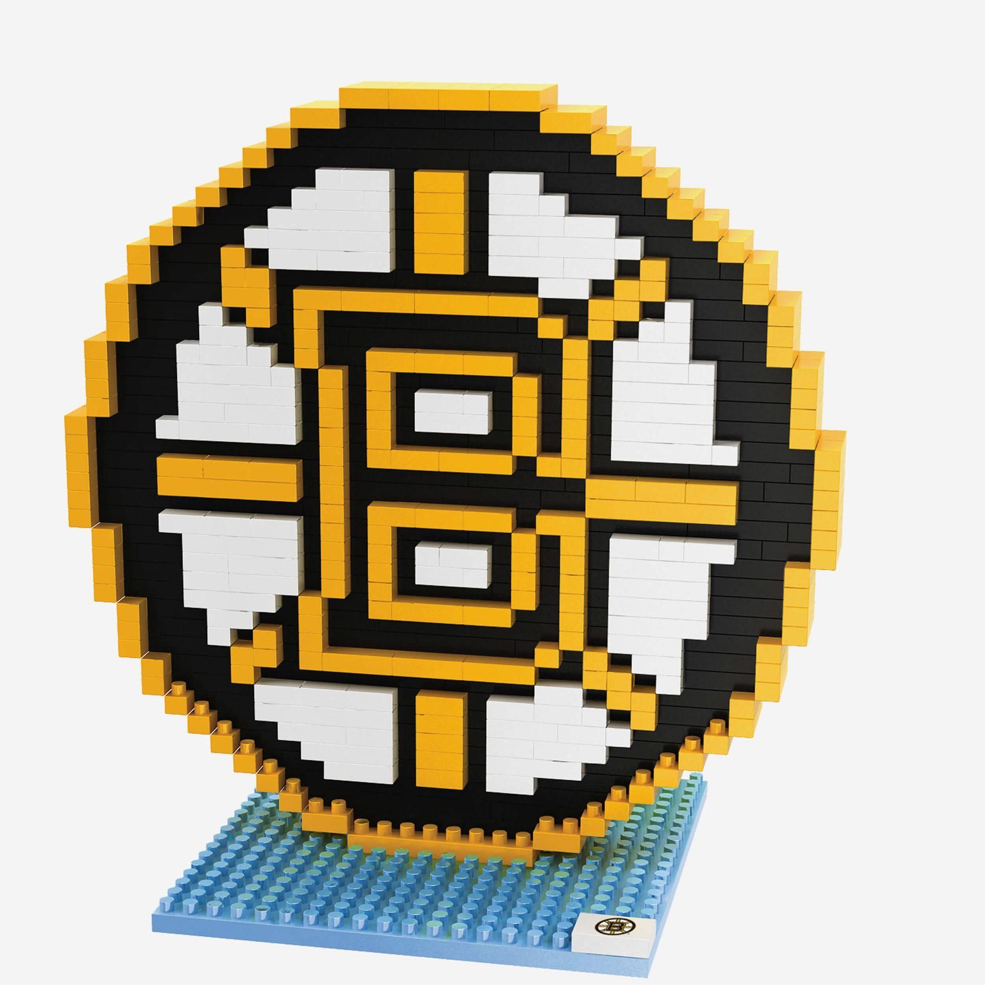 Boston Bruins Logo - FOREVER COLLECTIBLES NHL Boston Bruins BRXLZ 3D Logo Puzzle | United ...