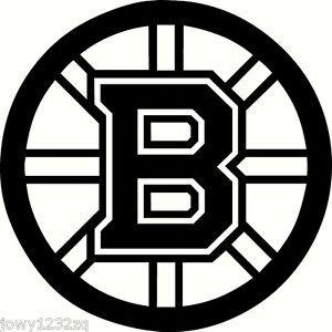 Boston Bruins Logo - 2x Boston Bruins NHL Vinyl Decal Sticker Many Colors Car Window Wall ...