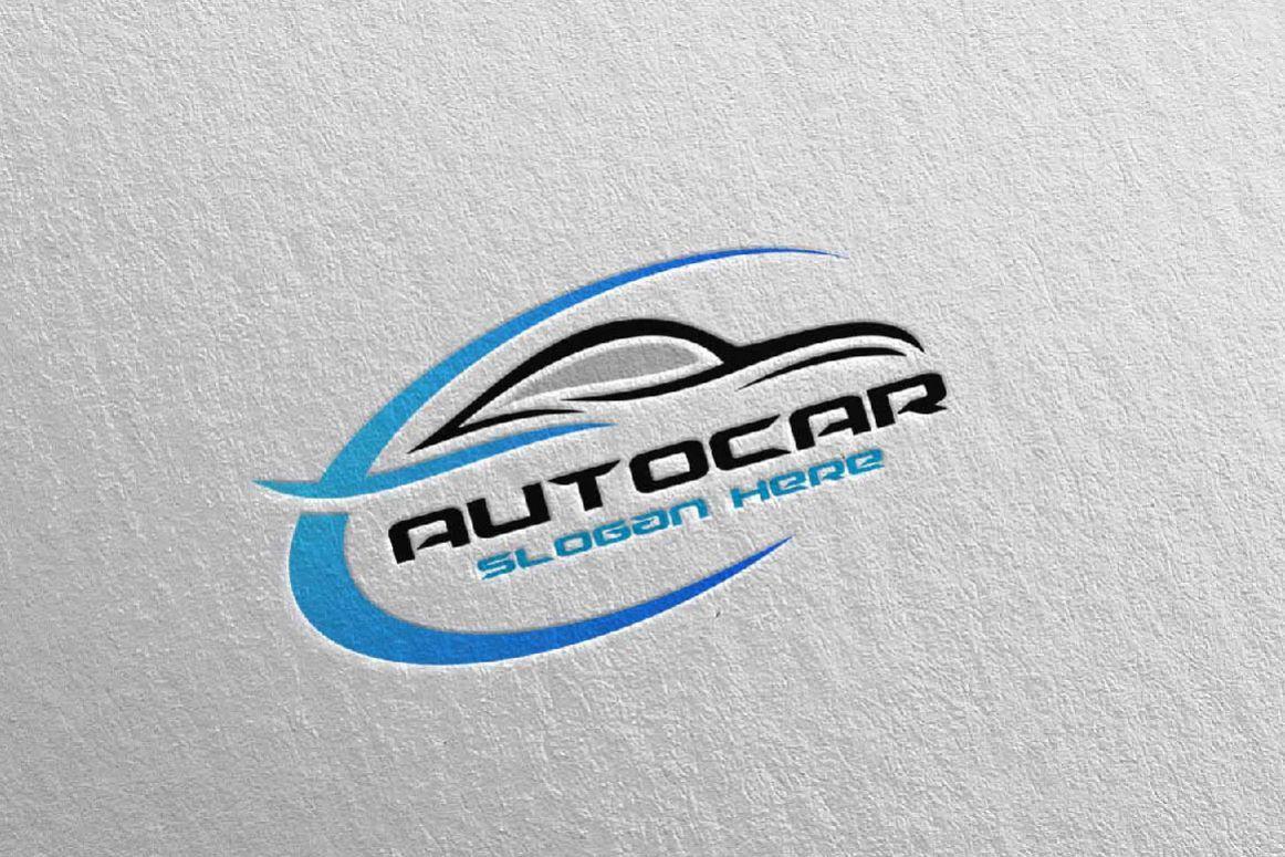 Mechanic Car Logo - Auto Car Logo for Sport Cars, Rent, wash or Mechanic 4