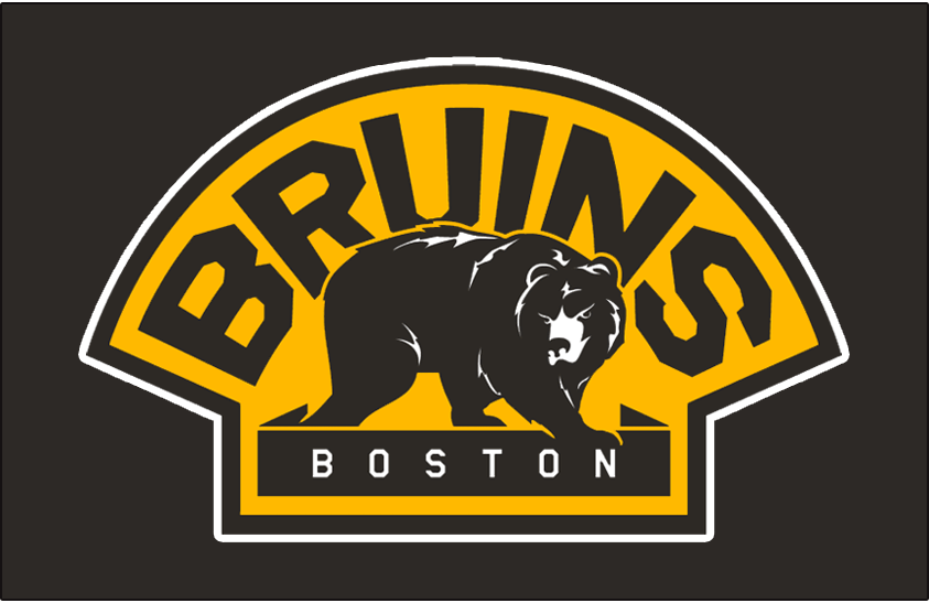 10 Original NHL Teams Logo - Boston Bruins Jersey Logo - National Hockey League (NHL) - Chris ...