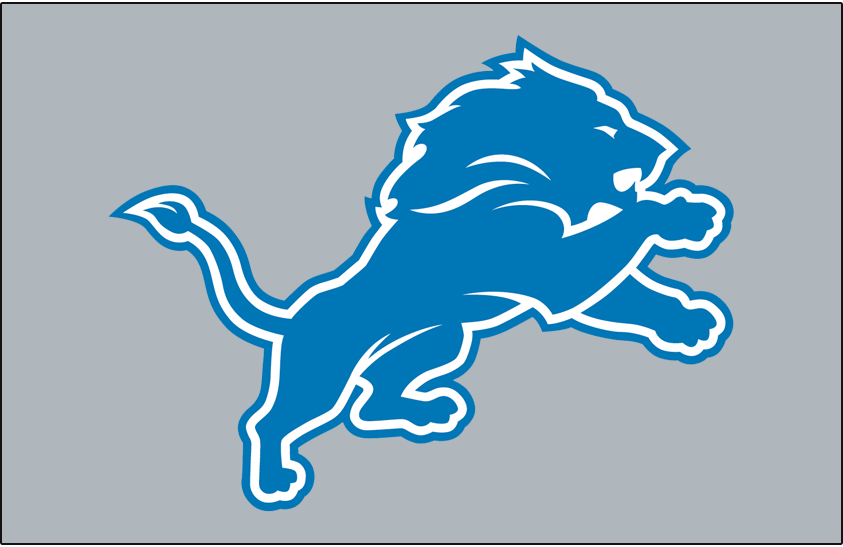 Detroit Lions Logo - Detroit Lions Primary Dark Logo - National Football League (NFL ...