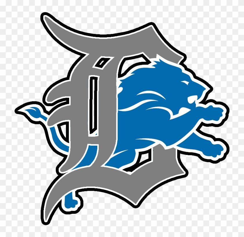 Detroit Lions Logo - Detroit Lions Logo High School Logo Transparent PNG