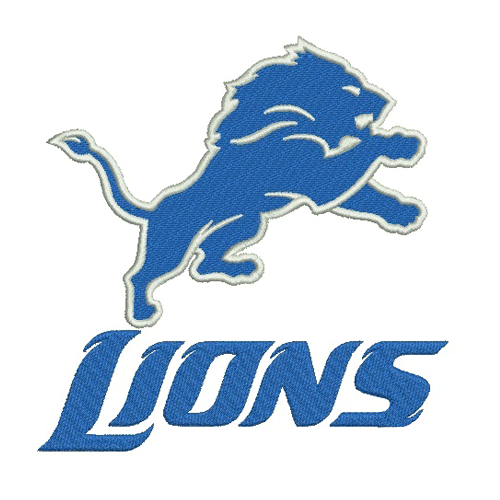Detroit Lions Logo - Detroit Lions embroidery design INSTANT download