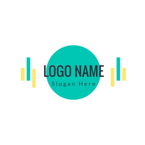 Green Half Circles Logo - 180+ Free Music Logo Designs | DesignEvo Logo Maker