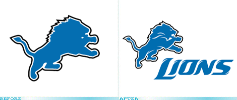 Detroit Lions New Logo - Brand New: A Fiercer Detroit Lion