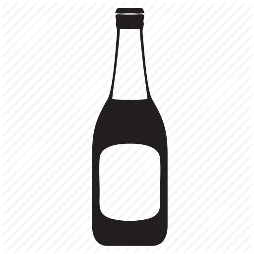 Beer Bottle Logo - Alcohol, beer, bottle, label icon