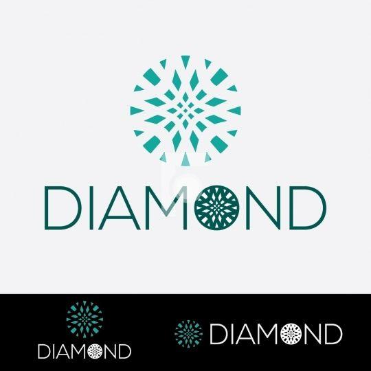 Blue Diamond Company Logo - Diamond Logo - Readymade Company Logo Design Template - Logo ...