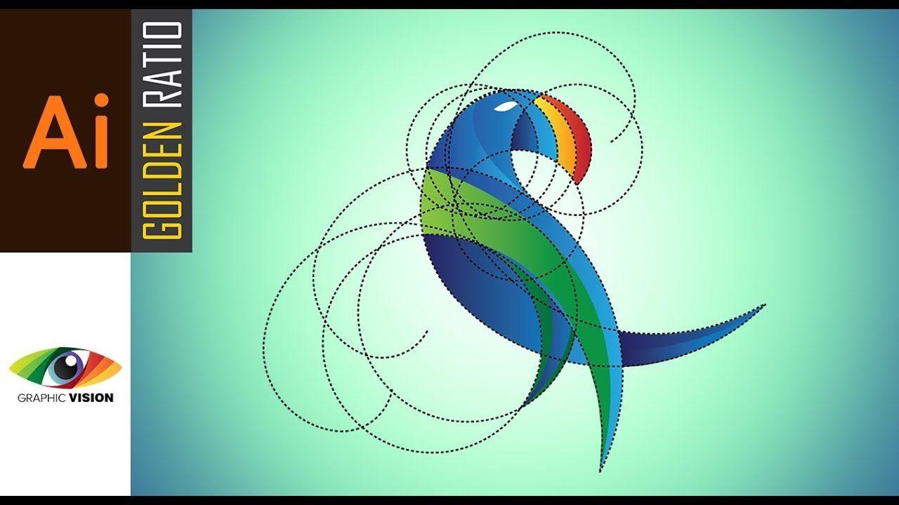 Inappropriate Bird Logo - Adobe Illustrator Golden Ratio Logo Design Bird - YouTube