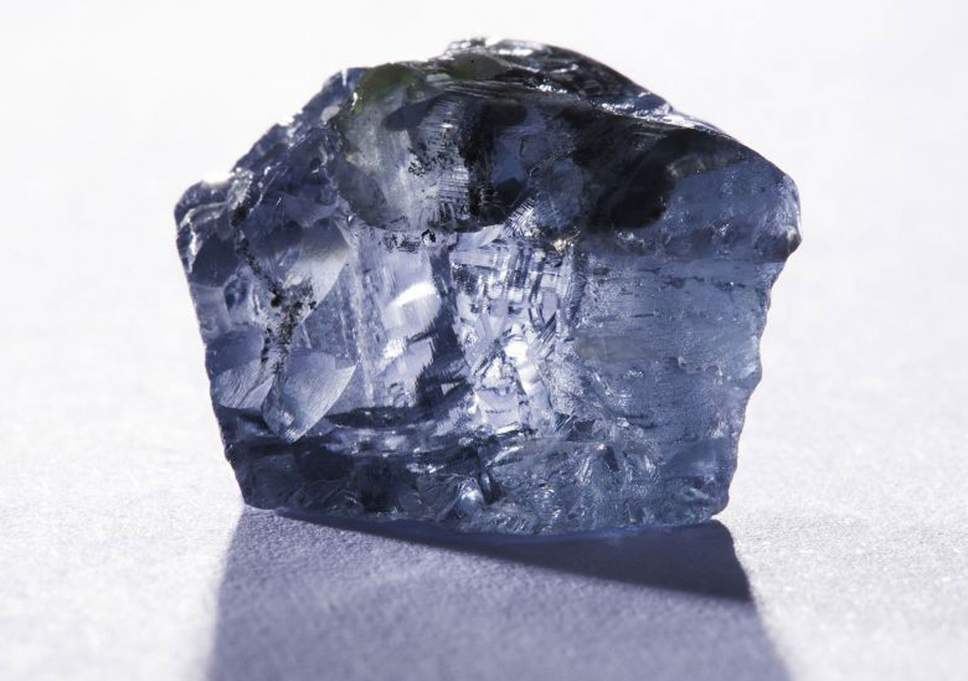 Blue Diamond Company Logo - Rare blue diamond found in South African mine