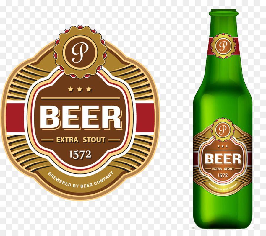 Beer Bottle Logo - Beer bottle Label beer material png download