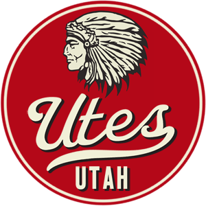 The Utes Logo - pac 12 utes logo. Retro Style Logos and Uniforms