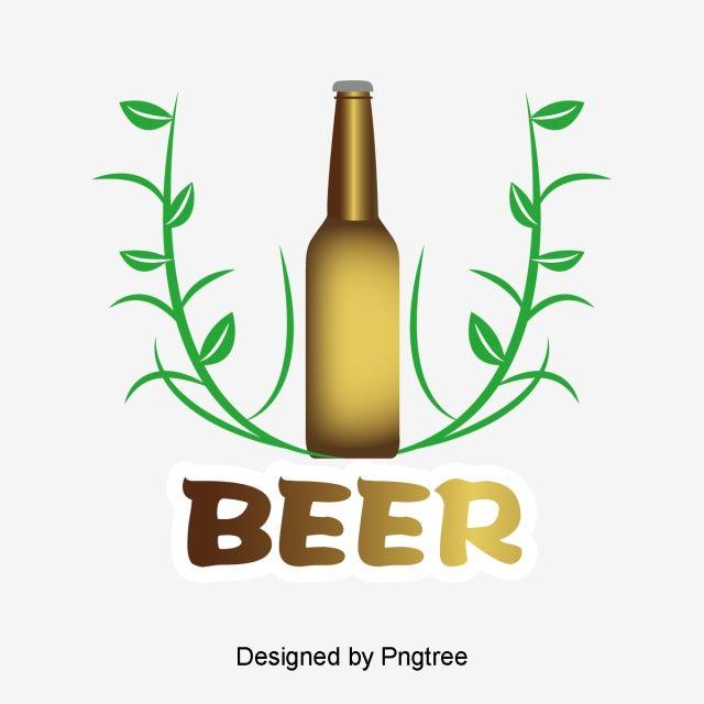 Beer Bottle Logo - Vector Beer Bottle, Vector, Beer Bottle, Logo PNG and Vector for ...
