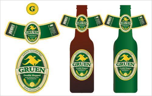 Beer Bottle Logo - Beer Label Design - The Design Process Of Creating A Beer Label's ...