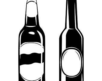 Beer Bottle Logo - Beer bottle icon SVG Alcohol drink Craft beer Brewery | Etsy