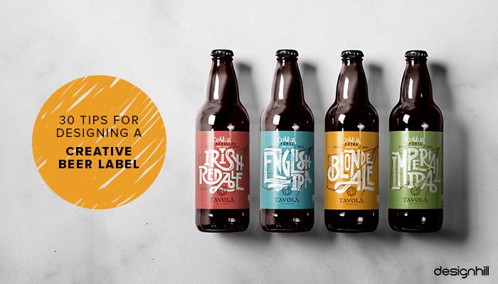 Beer Bottle Logo - 30 Tips For Designing A Creative Beer Label