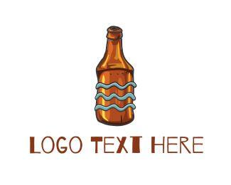 Beer Bottle Logo - Beer Logos | Best Beer Logo Maker | BrandCrowd