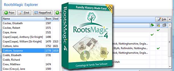 RootsMagic Logo - RootsMagic 4.0.9.7. Genealogy Software Guide