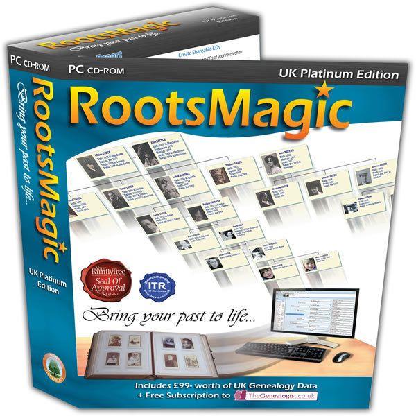 RootsMagic Logo - RootsMagic Version 7 UK Platinum Edition (Genealogy Software) | eBay