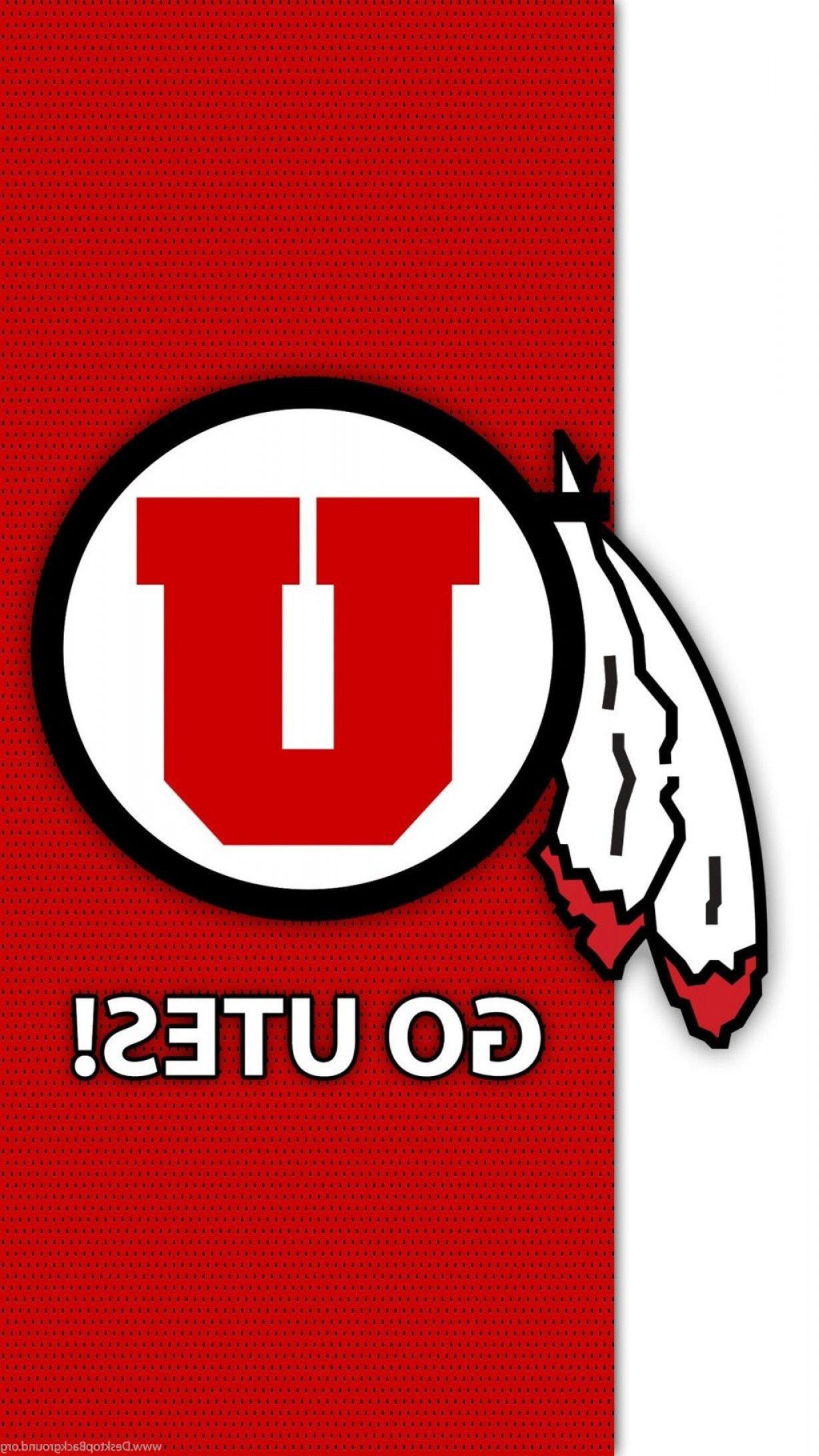 The Utes Logo - Utah Utes A Cell Phone Wallpaper Based On The Logo