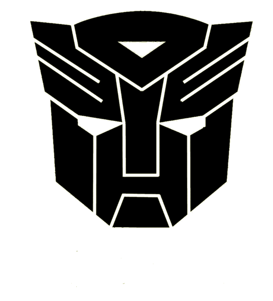 Transformers Black and White Logo - optimus prime Transformers G1 Logo in black and white | Optimus ...
