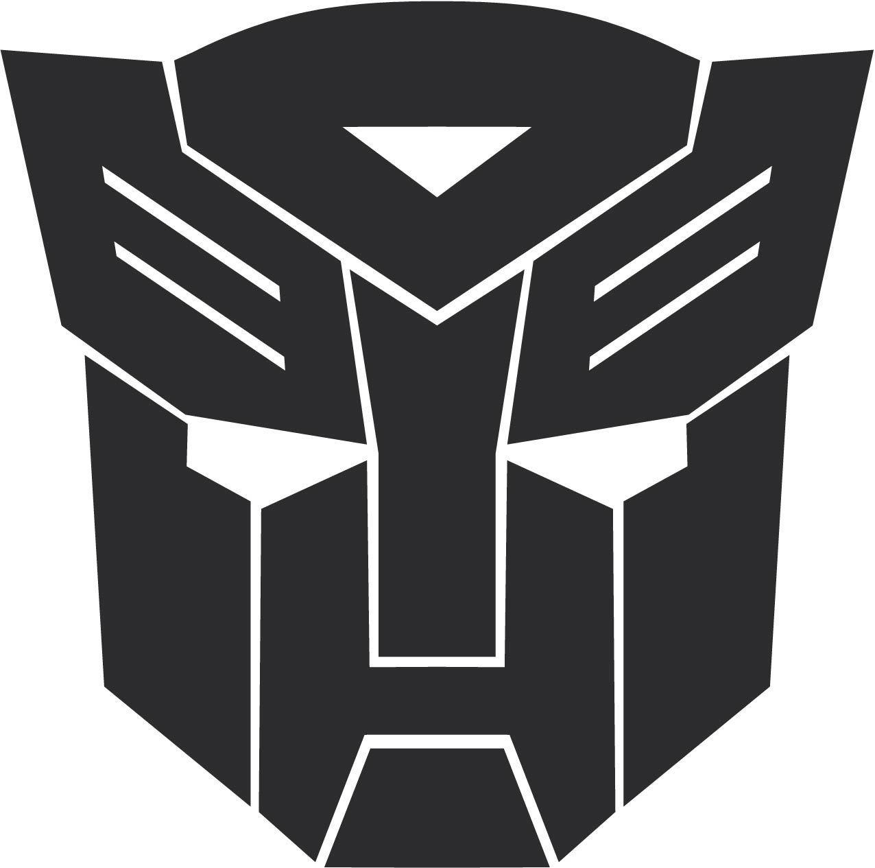 Transformers Black and White Logo - Autobot Transformers logo | Parties | Transformer party, Transformer ...
