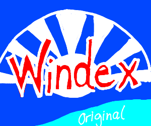 Windex Logo - windex logo drawing by foxtailferns - Drawception