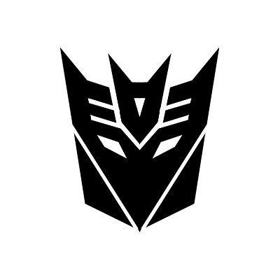 Transformers Black and White Logo - Transformers Movie Wallpaper