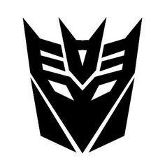 Black and White Transformers Logo - Autobot Transformers logo. Parties. Transformer party, Transformer