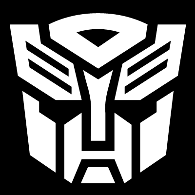 Black and White Transformers Logo - Transformers Autobot Symbol
