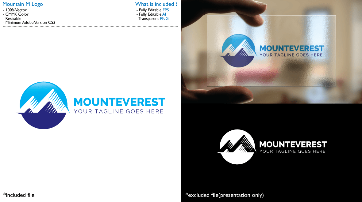 Mountain M Logo - Mountain - M Logo - Logos & Graphics