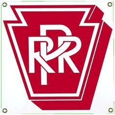 Red Keystone Logo - The famous Keystone logo of the Pennsylvania Railroad, perhaps the ...