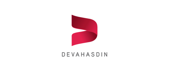 Red D-Logo Logo - 40+ Cool Letter D Logo Design Inspiration - Hative