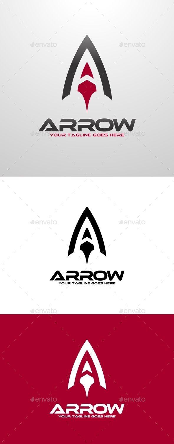 Red Arrow Sports Logo - Pin by Bashooka Web & Graphic Design on Sport Logo Template Design ...