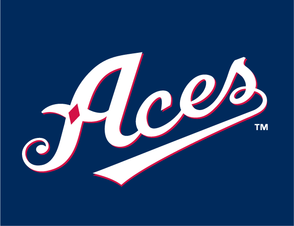 Blue Baseball Logo - Reno Aces Cap Logo - Pacific Coast League (PCL) - Chris Creamer's ...