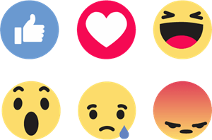 Facebook Like Logo - Facebook Like Reactions Logo Vector (.SVG) Free Download