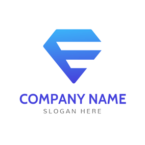 Blue Diamond Company Logo - Free Diamond Logo Designs | DesignEvo Logo Maker
