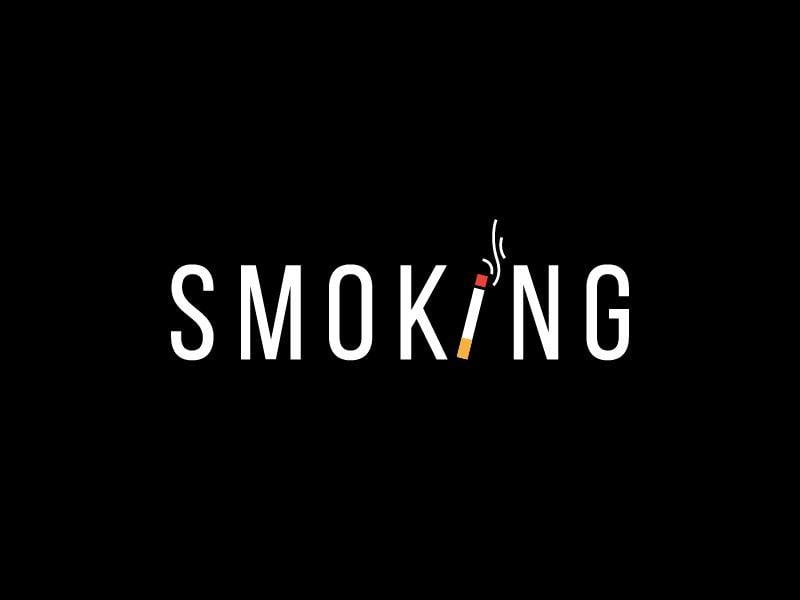Smoke Logo - Smoking - Logo design by Vivek Choudhary | Dribbble | Dribbble