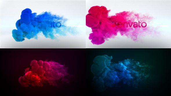 Smoke Logo - Color Smoke Logo Reveal by chinmay3d | VideoHive