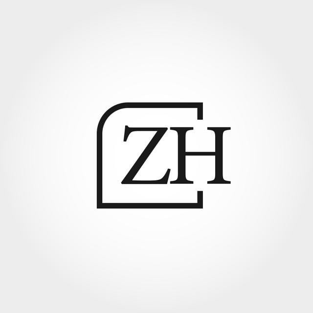 ZH Logo - Initial Letter ZH Logo Template Design Template for Free Download on ...