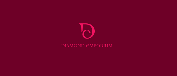Diamond D Logo - 40+ Cool Letter D Logo Design Inspiration - Hative