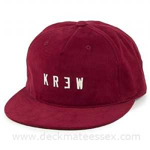 Red KR3W Logo - Kr3w Hats Locker Snapback CapRedMen's Village Hats200077REDADJ at