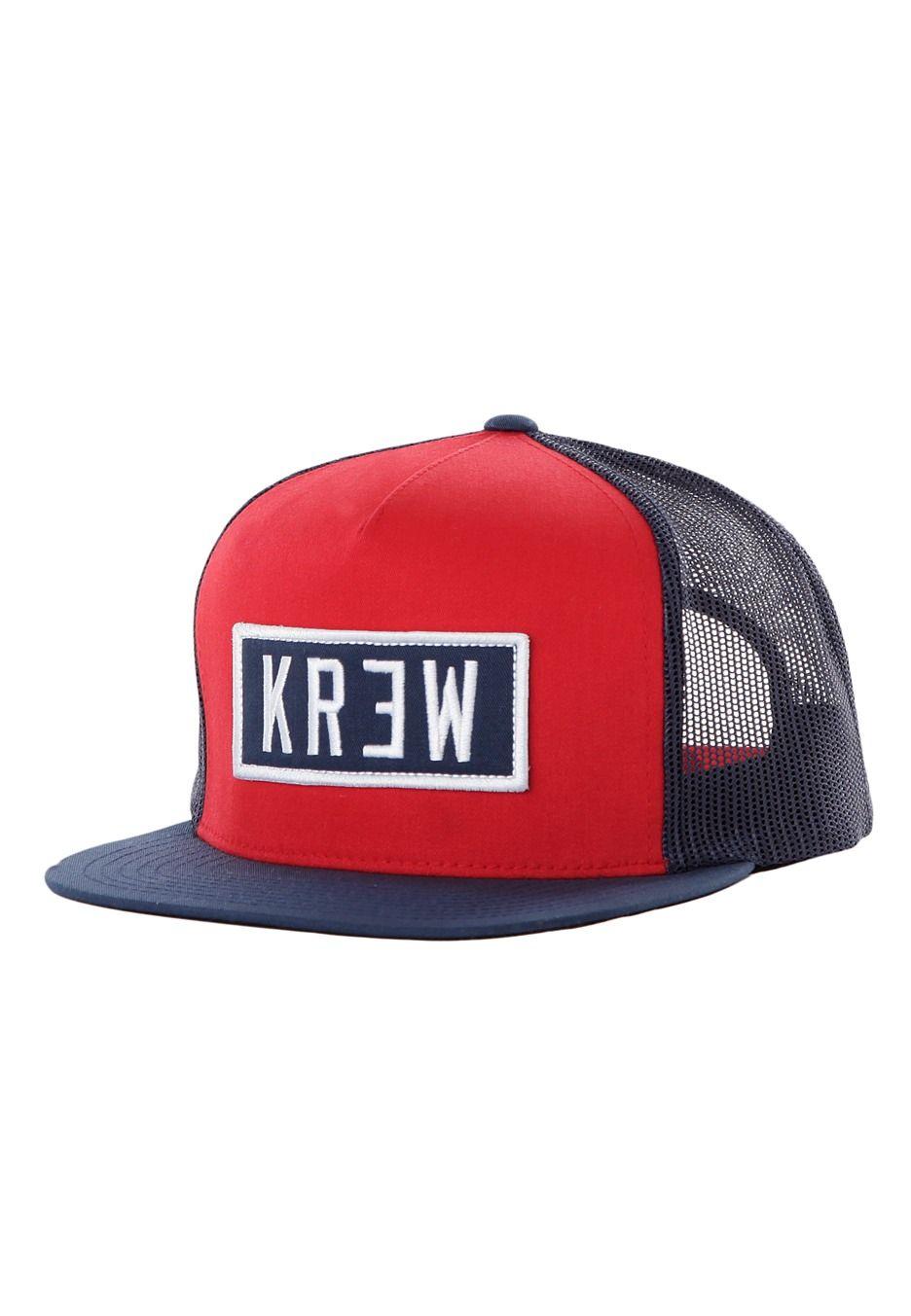 Red KR3W Logo - Kr3w - Seed 2 Trucker Red - Cap - Impericon.com AU