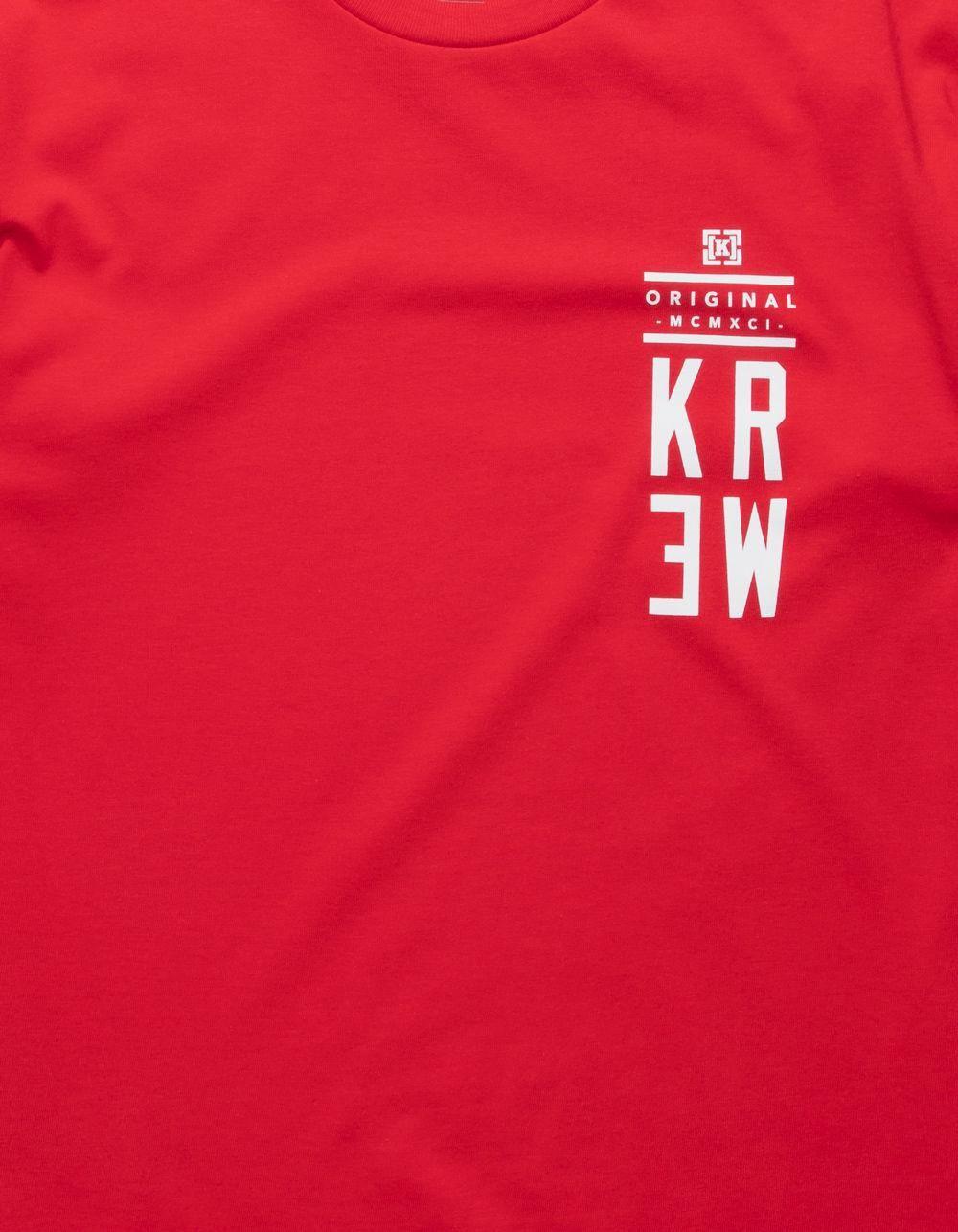 Red KR3W Logo - Lyst The Original Red Mens T Shirt