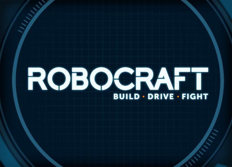 Robocraft Logo - Ocean Blue Design