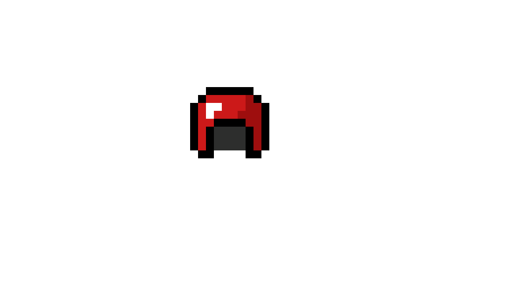 Red Stone Head Logo - Pixilart - Minecraft Redstone Head by PixelCrafter03