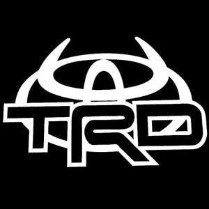 Large Toyota Logo - Toyota TRD - Devil - Car - Truck - Decal Sticker Large 10 inches ...