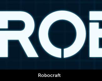 Robocraft Logo - Ocean Blue Design