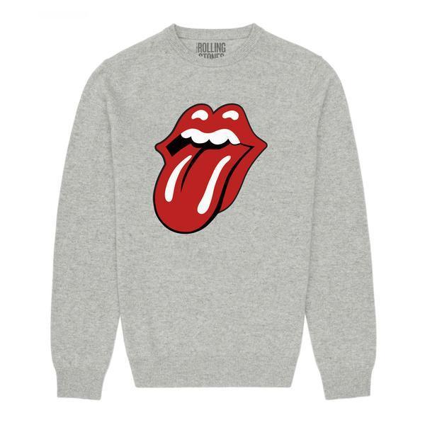 Rolling Stones Tongue Logo - Rolling Stones Tour Crew Neck