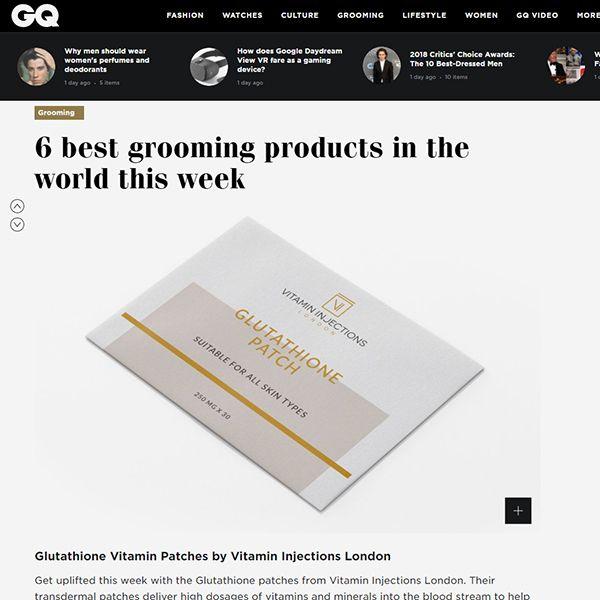 GQ UK Logo - FEATURED IN GQ MAGAZINE UK Best Grooming Products In The World